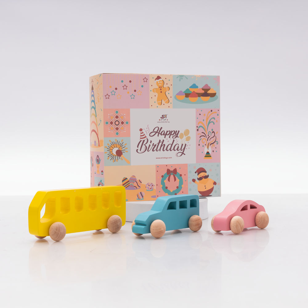 Wooden Vehicle Set